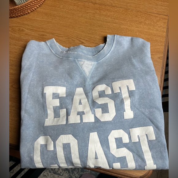 American Eagle Outfitters Sweaters - East Coast Light Blue American Eagle Crewneck Sweater